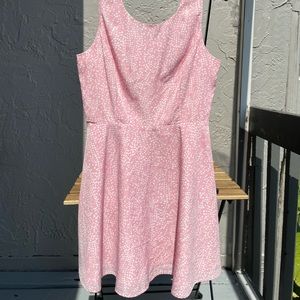 Forever 21 Pink Polkadot Print Dress